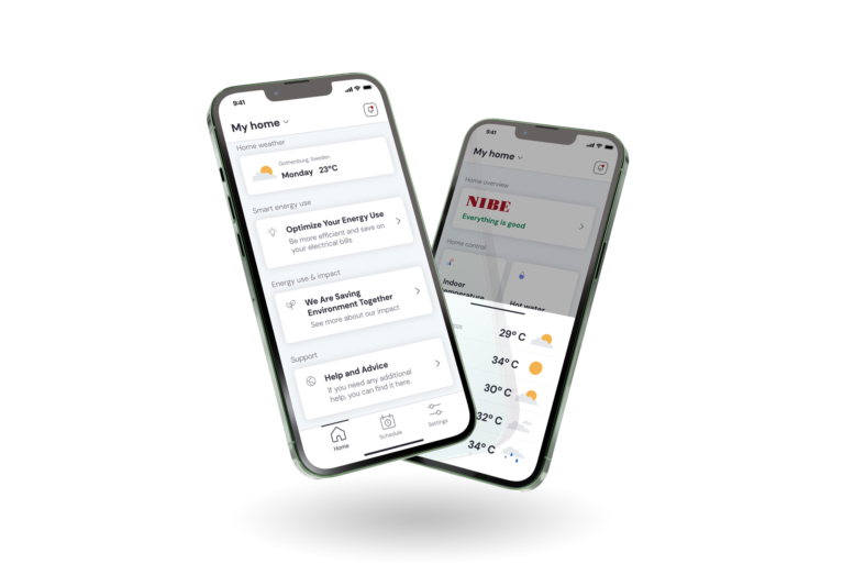 Alles unter Kontrolle mit NIBE myUplink